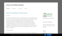www.ssl-zertifikat-blog.de