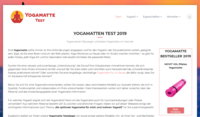 yoga-matte-test.de