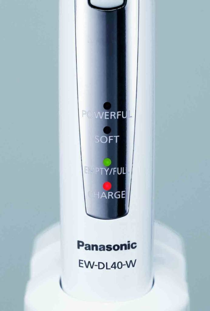 Elektrische Zahnbürste EW-DL40-W von Panasonic mit Einstellmöglichkeiten