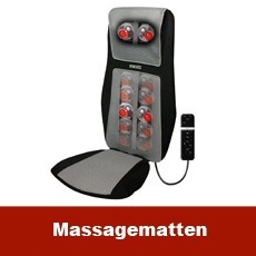 Massagematten dürfen nicht mit einem Herzschrittmacher verwendet werden.