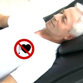 Massagesessel und Herzschrittmacher