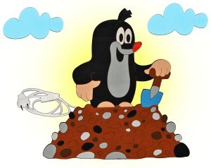 der kleine Maulwurf Lampe