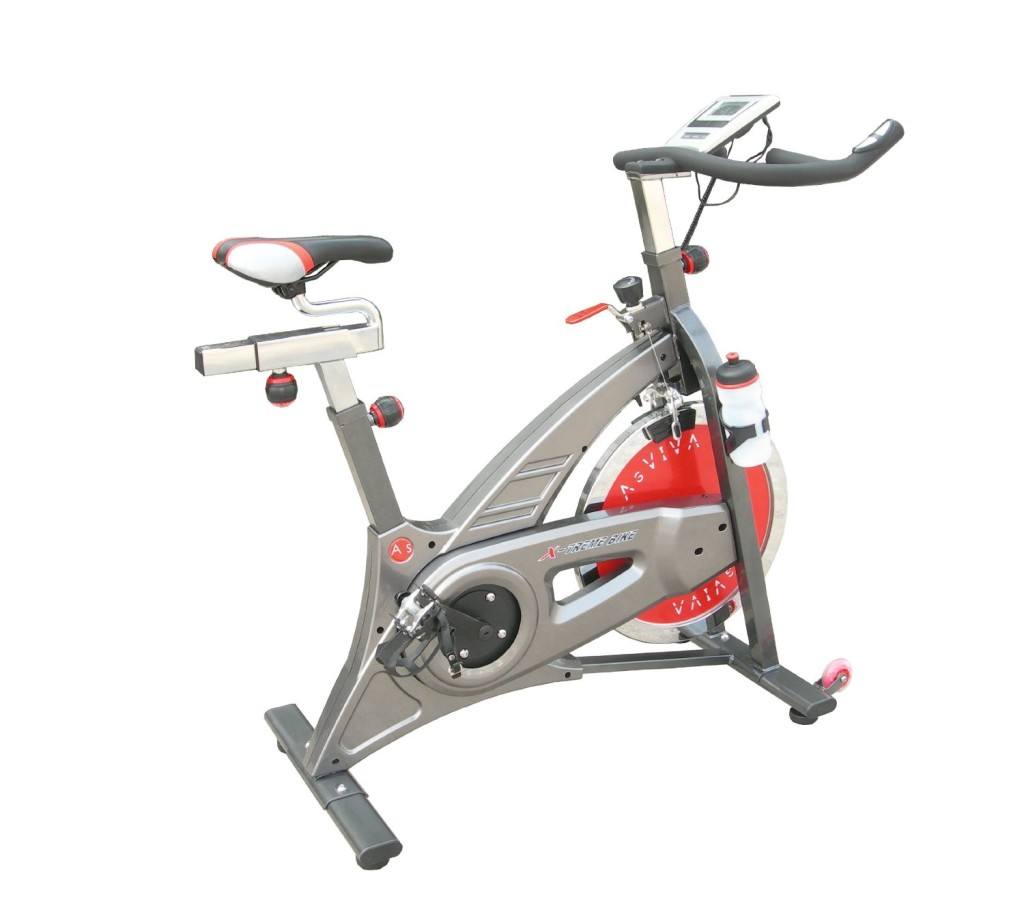 Heimtrainer Real Indoor Cycle Cardio VII von AsVIVA in silber