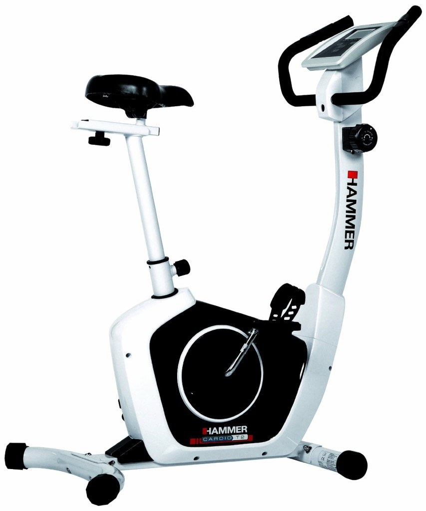 Seitenansicht von einem Heimtrainer Ergometer von Hammer