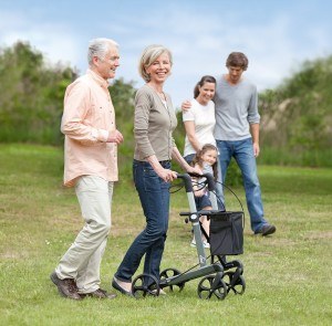 Wie funktioniert ein Rollator?