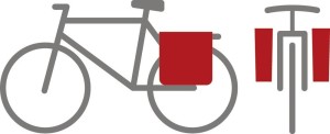 Achten Sie auf die Angaben des Herstellers bei der Montage der Fahrradtasche.