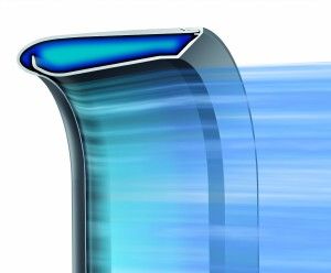 Dyson Air Multiplier AM07 Turmventilator Luftstrom