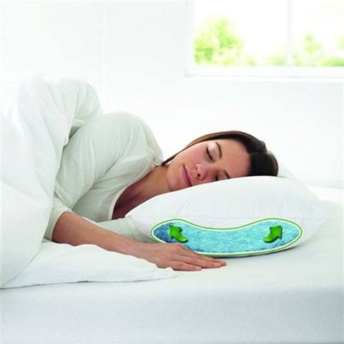 Badenia 03771512108 Trendline Wasserkissen Fuer Den Gesunden Schlaf 40 80 Cm Betrieb