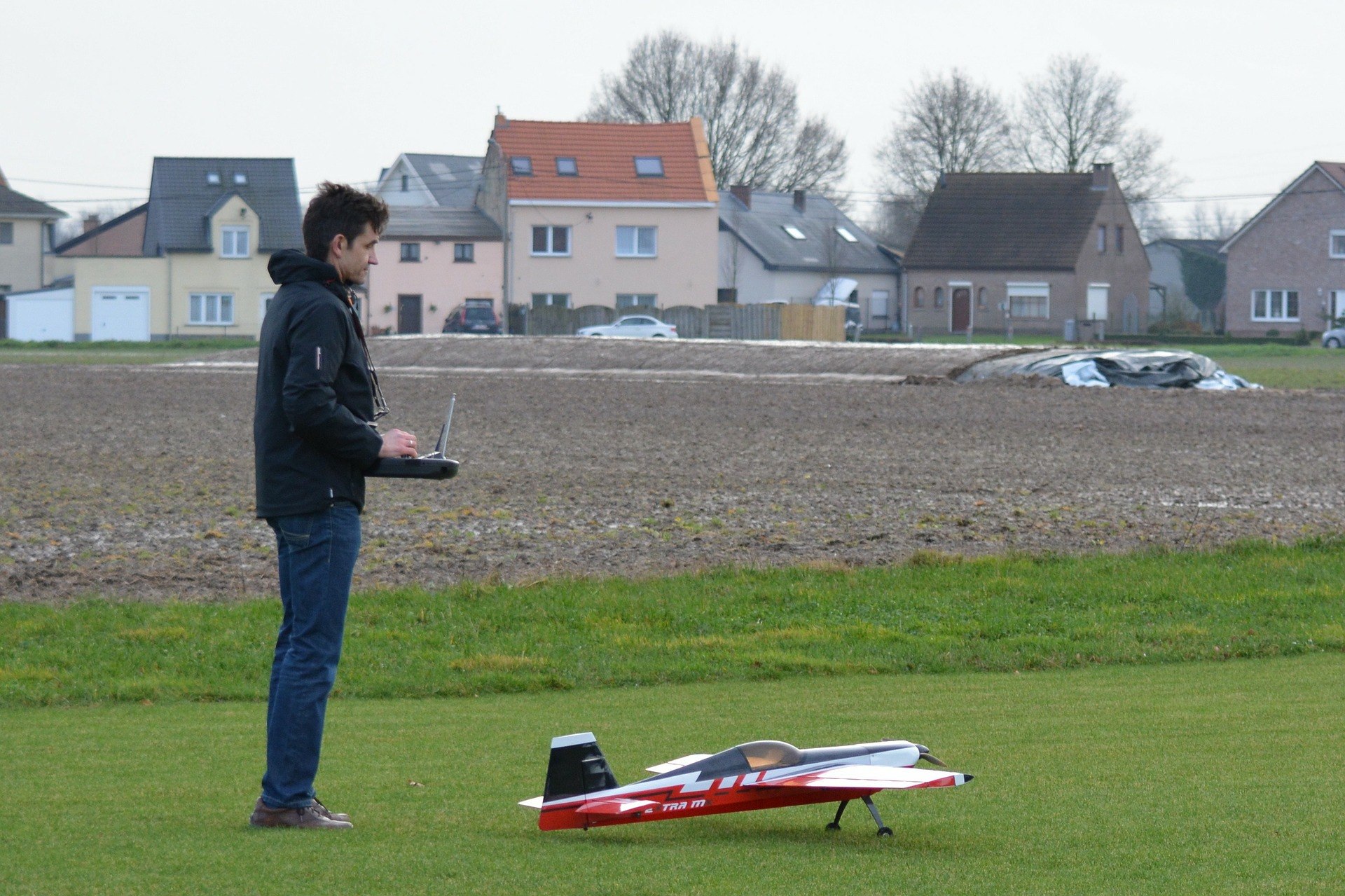 Produktbild von XPJBKC RC Stunt Flugzeug LED Licht 2.4Ghz Kinder XPJBKC RC Stunt Flugzeug Mit Anti-Sturz-Technologie - 2.4Ghz Fernsteuerung Rc Flugzeug Anfänger
