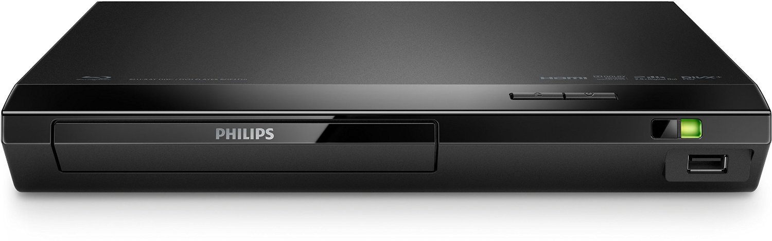 Philips BDP2110 12 BluRay DVD Player DivX Plus HD USB 2 0 Media Link BD Live Schwarz