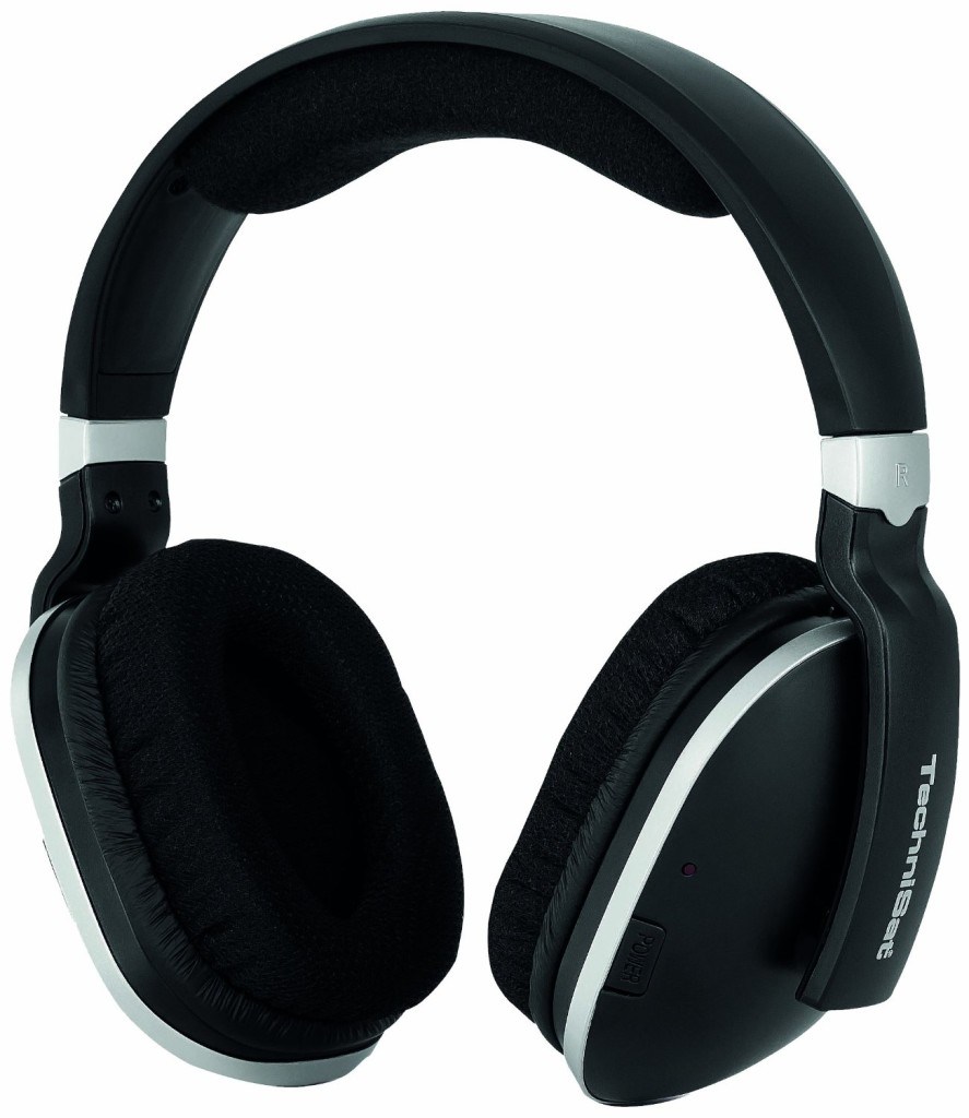 TechniSat StereoMan 2 2 4GHz Funkkopfhoerer Schwarz 