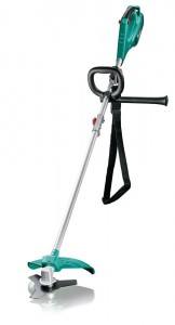 Bosch DIY Freischneider AFS 23-37, 3-Flügel-Messer, Spule für Schneidfäden, 3 Schneidfäden, Zusatzgriff, Schutzhaube, Karton (950 Watt)
