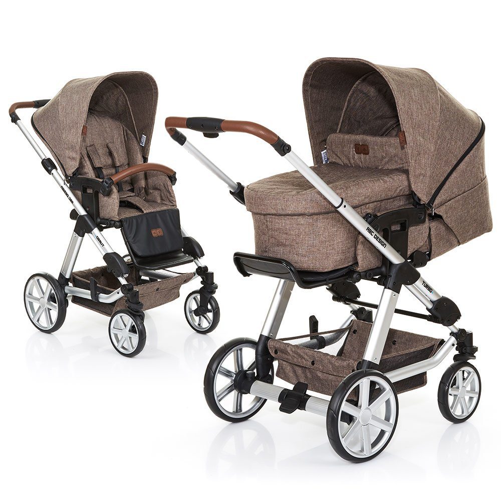 Kombikinderwagen Turbo von ABC-Design im Set mit Buggy