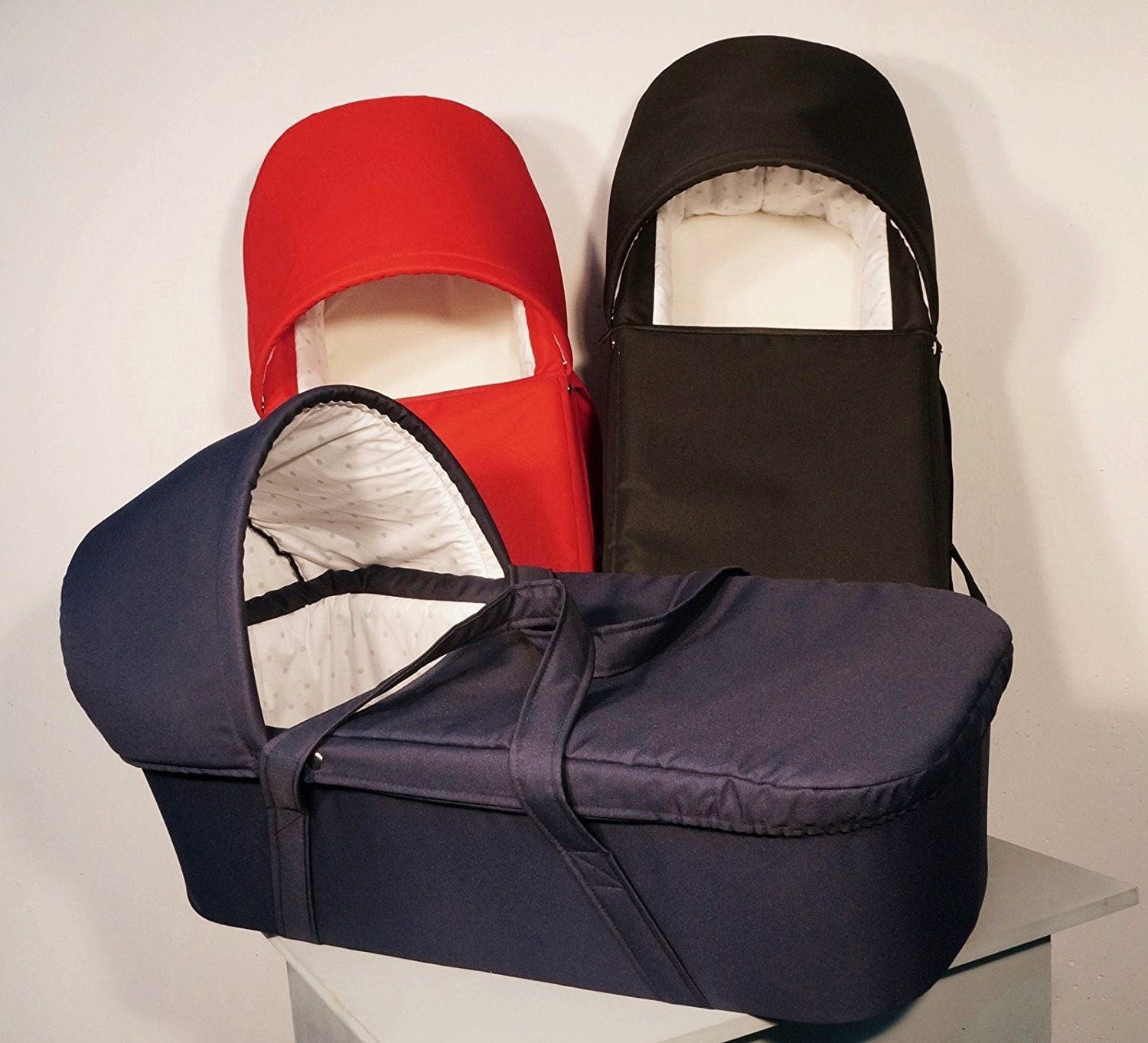 Eichhorn FT-K043 Kinderwagen feste Tragetasche, schwarz