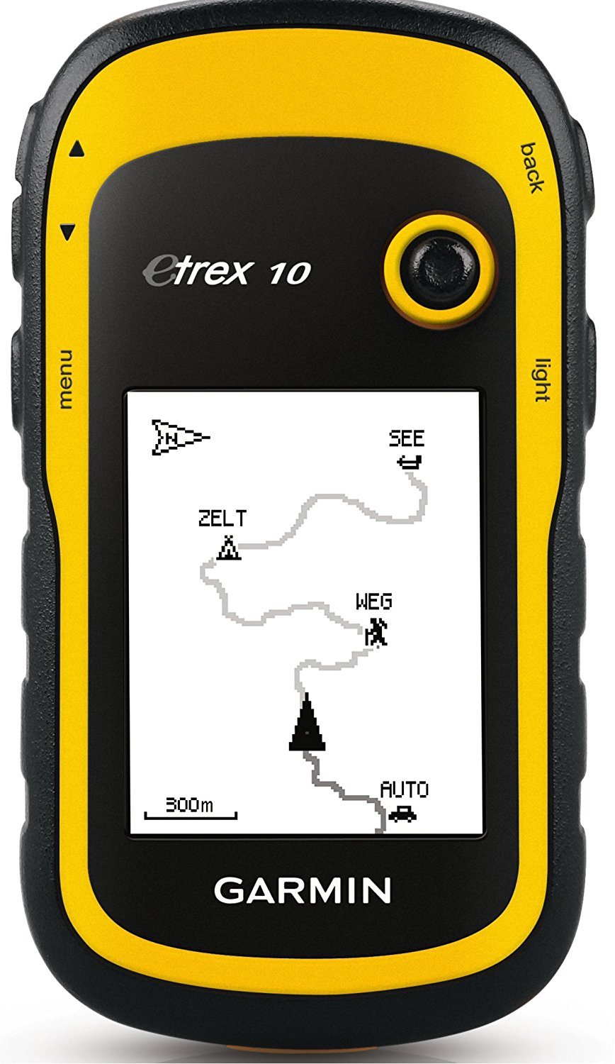 Garmin eTrex 10 im TÜVzertifizierten Test GPS Gerät Vergleiche