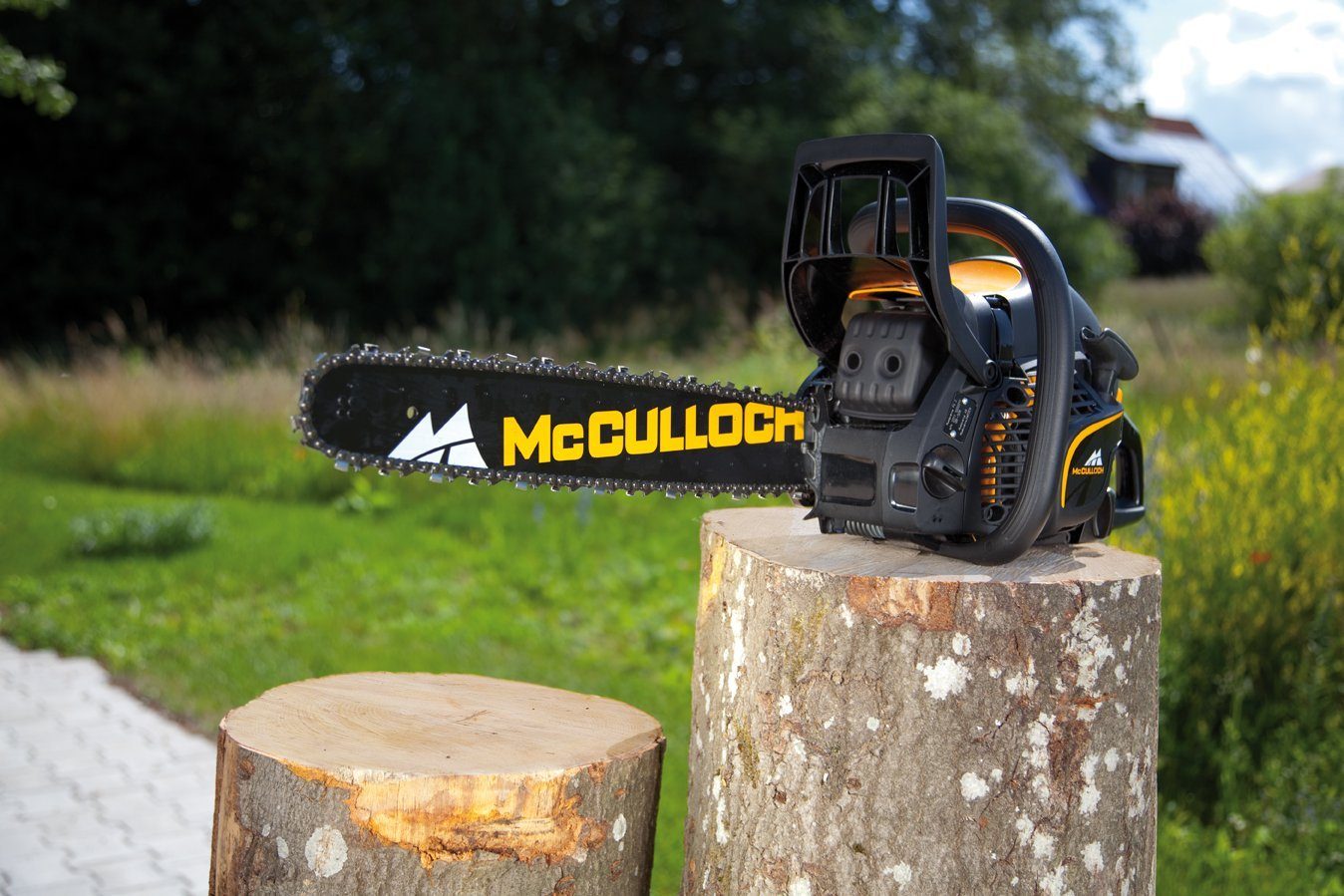 McCulloch 00096-66.317.18 Benzin-Kettensäge CS 450