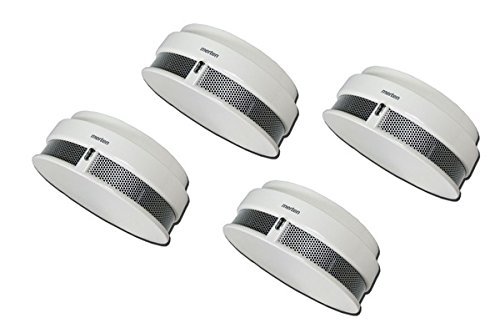 Merten MEG5471 Rauchmelder im Viererpack