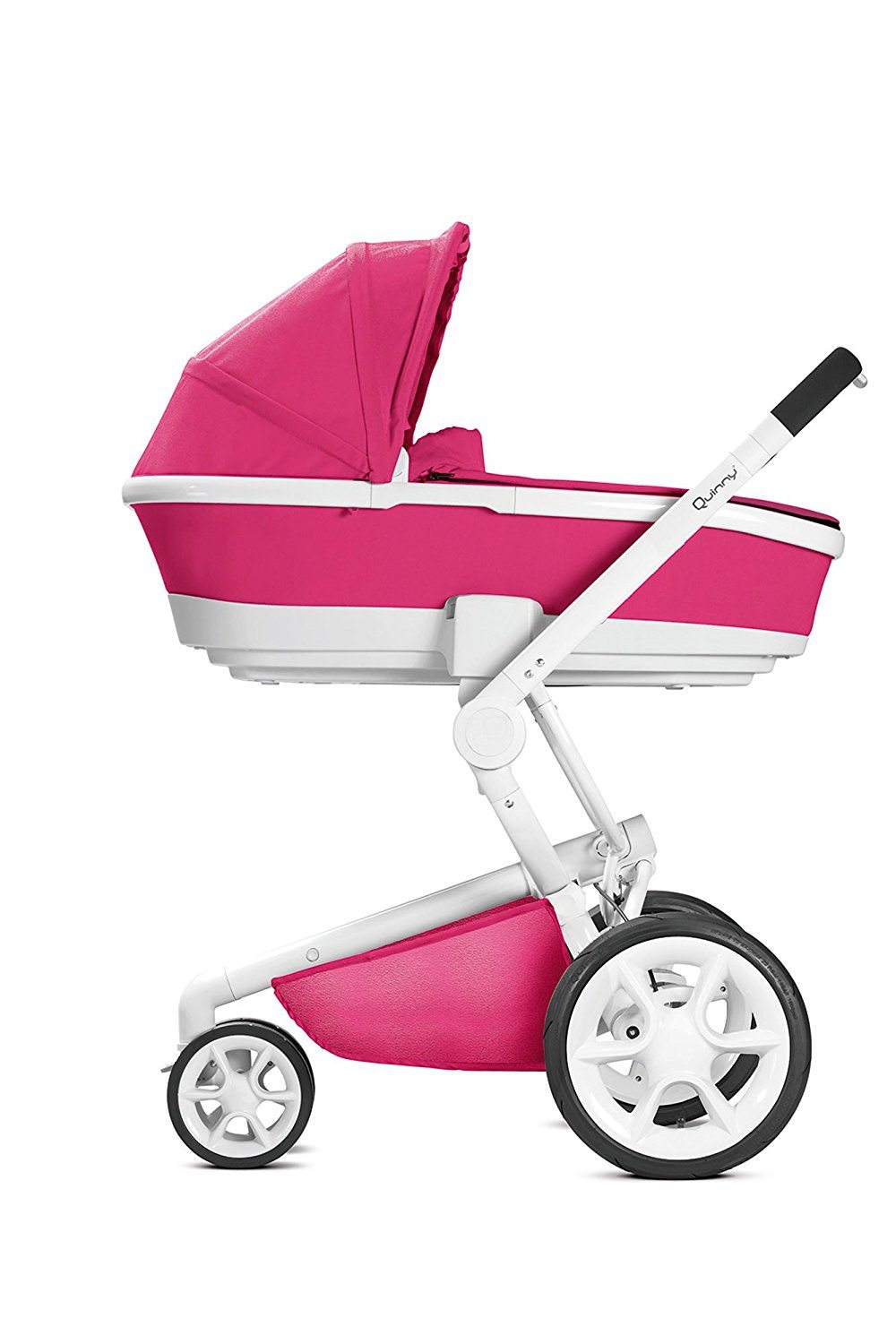 Quinny Moodd Kinderwagen, mit automatischer Aufklappfunktion, Ruheposition in beide Fahrtrichtungen Pink