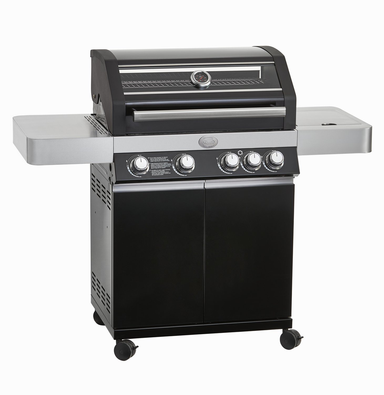 Gasgrill BBQ Station von Rösle in der Frontansicht