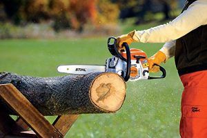 STIHL MS 171 Kettensäge Motorsäge mit 35 cm Schnittlänge + 1,3 mm Kette