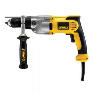 Seitenansicht der Schlagbohrmaschine 1100 Watt von Dewalt
