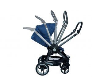 teutonia BeYou! Elite 2016 Graphite Rad 7R mit Gestelltragetasche, Sahara verstellbar