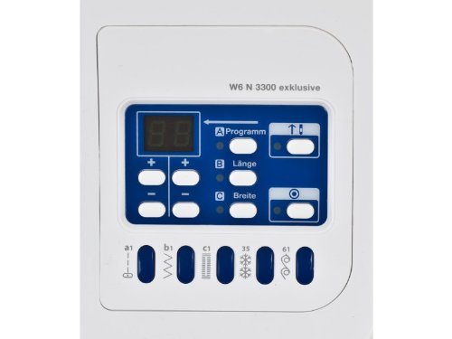 Nähmaschine W6 N 3300 exclusive Display
