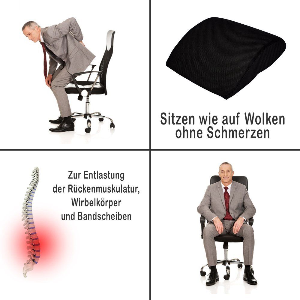 Rückenschmerzen Beim Nach Unten Schauen Lordosekissen Test + Vergleich 2021 ᐅ TÜV-zertifiziert