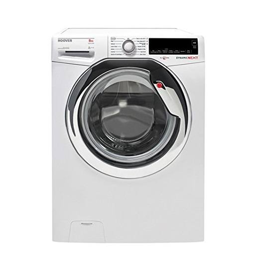 Die Hoover DXA 58AH 30 Waschmaschine in der Frontansicht