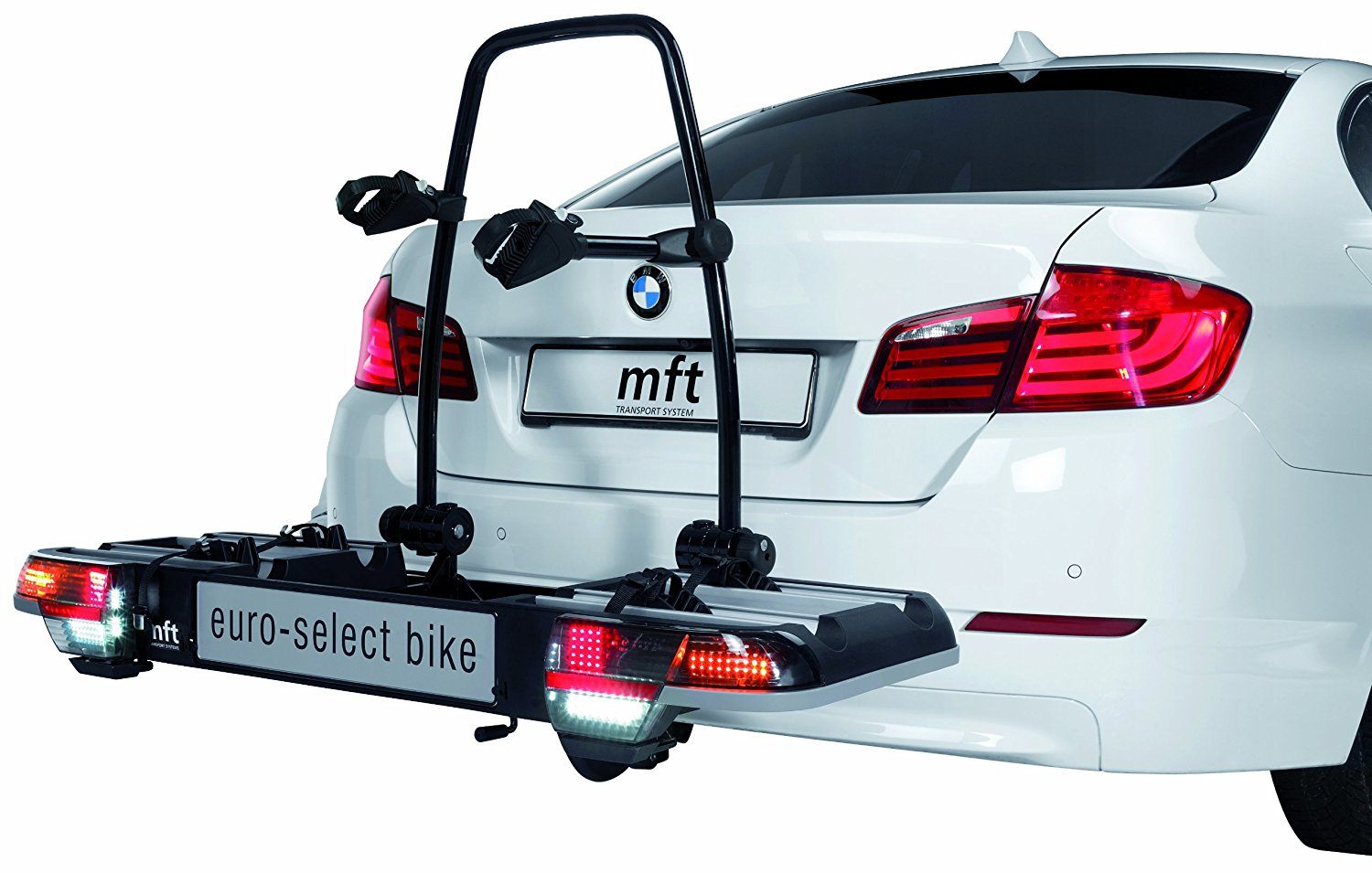 Fahrradträger Euro-Select Bike von MFT am Auto montiert