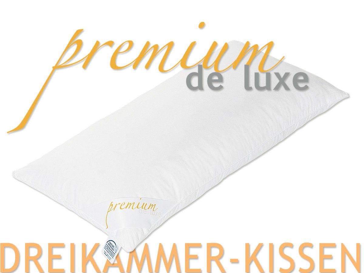 Daunendecke premium de luxe von Hanskruchen mit Dreikammer-Kissen