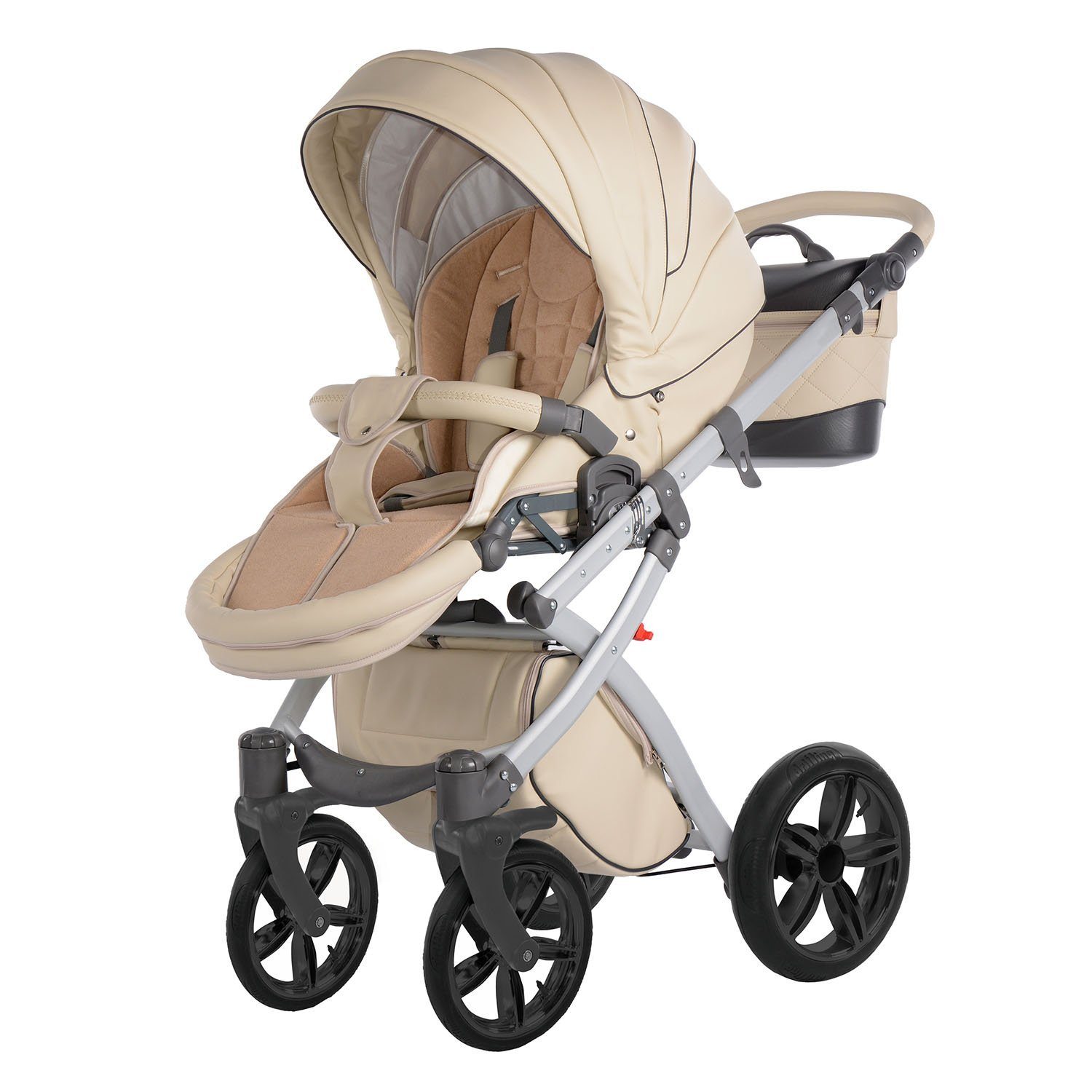 Kombikinderwagen Alive Eco Pure von Knorr in einem hellen Beige