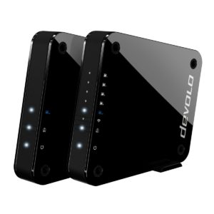 devolo GigaGate WLAN Bridge in schwarz
