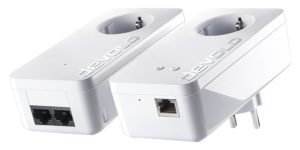 devolo dLAN 550+ WiFi Starter Kit Powerline für die Steckdose