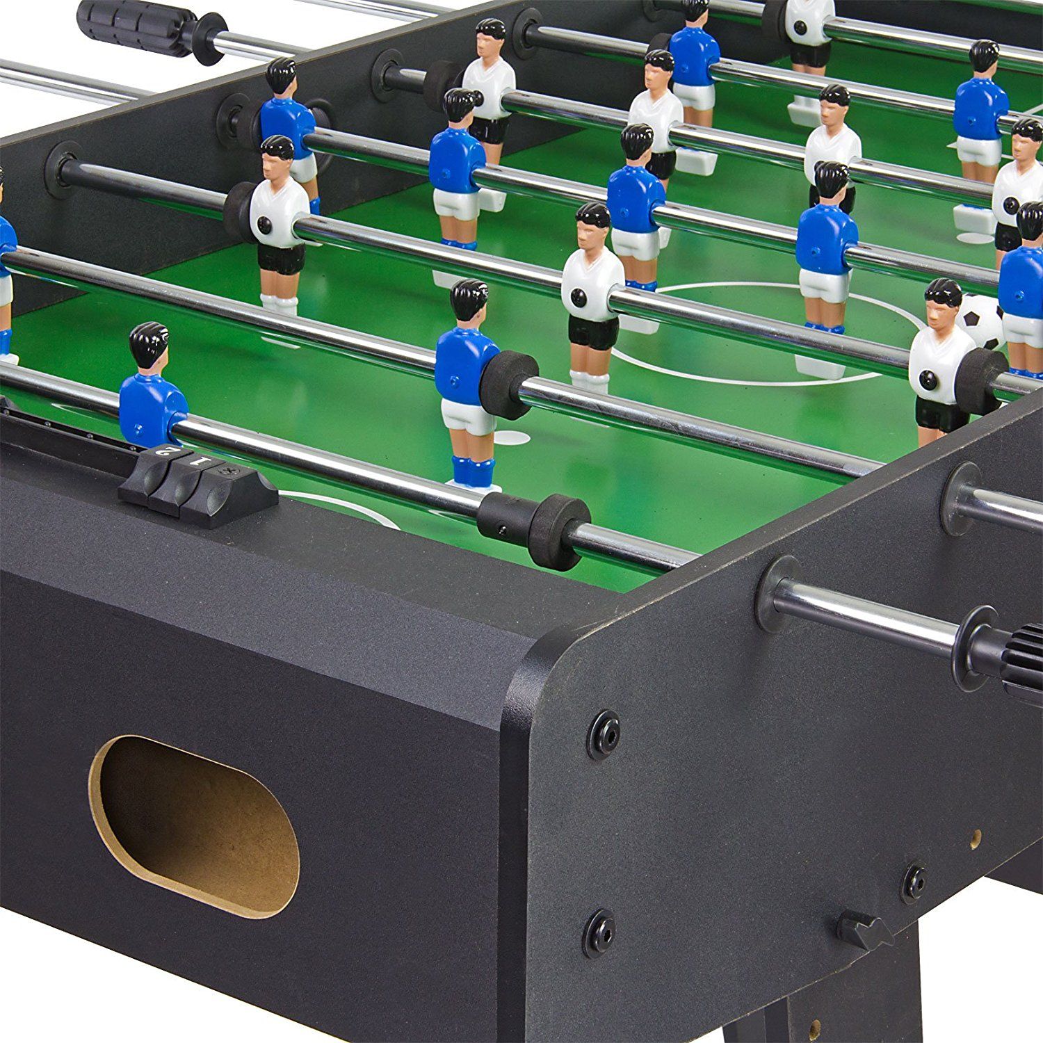 Dema Tischfussball Folding Soccer Light, schwarz