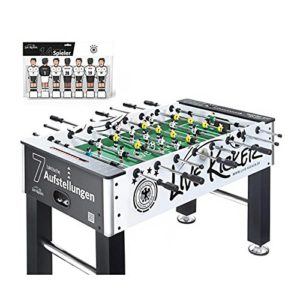 Live Kicker Dfb Heimspiel Tischkicker, Schwarz-Weiß, 74 x 140 x 88.5 cm