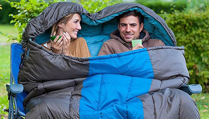 Kesser Outdoor Schlafsack im TV-zertifizierten Test  Deckenschlafsack  Vergleiche
