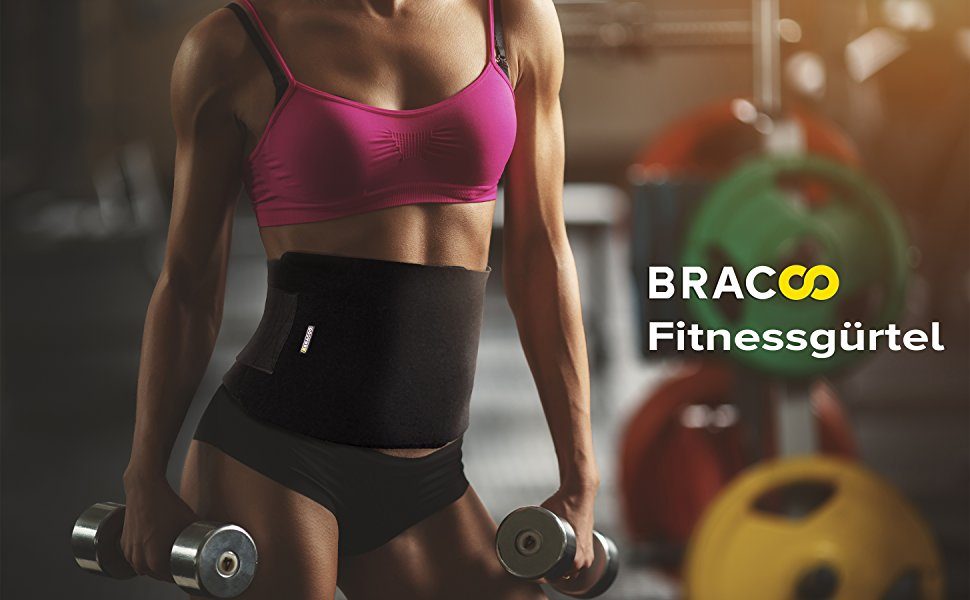 CHUMIAN Bauchweggürtel Damen - Verstellbarer Neopren Gürtel Für Training & Body Shaping