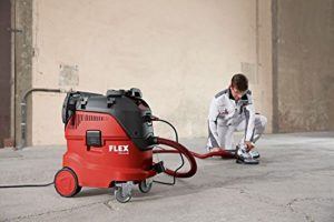 Flex Industriestaubsauger VCE 44 M AC 230 im Einsatz