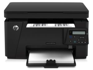 HP LaserJet Pro M125nw Laserdrucker Multifunktionsgerät (Drucker, Scanner, Kopierer, WLAN, LAN, HP ePrint, Apple Airprint, 600 x 600 dpi) schwarz