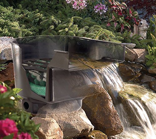 Ein Filter für den Gartenteich ist Teil der Pflege