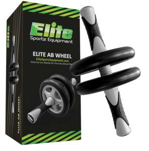 Elite Sportz Ab Roller - Bauchtrainer - abs wheels für Fitness-Training - Crossfit Trainingsgeräte - Komplett vormontiert