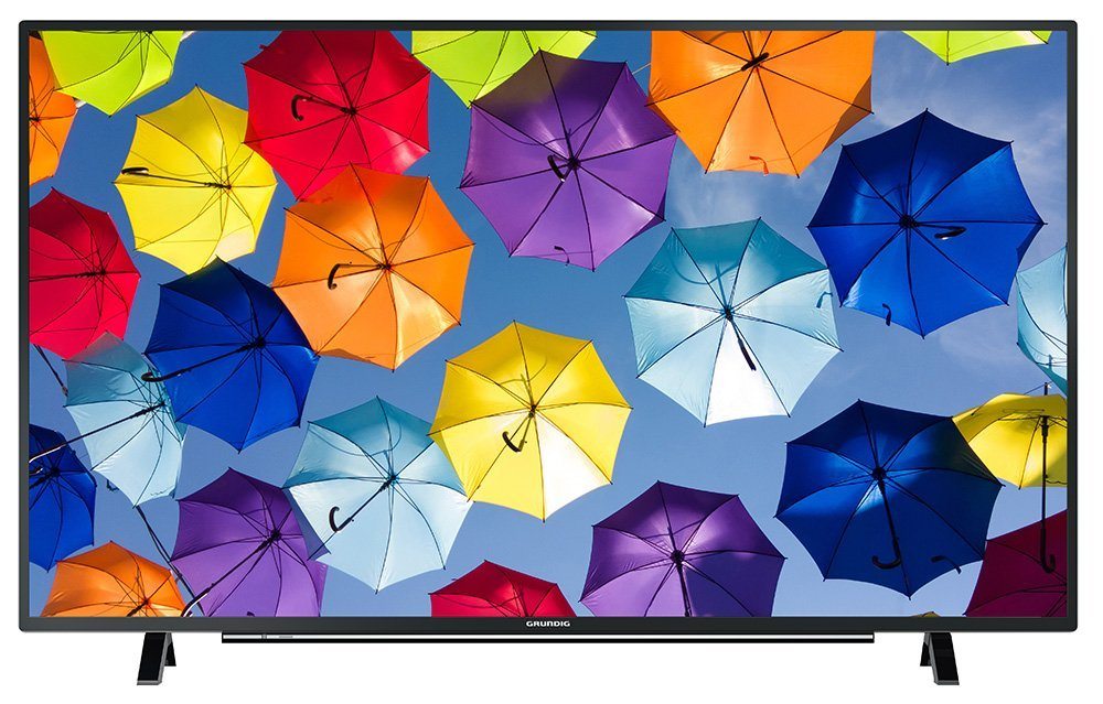 Grundig 32 VLE 5000 BL 81 Cm 32 Zoll LED Fernseher Full HD HD Triple Tuner Smart TV DTS Studiosound HD USB Recording Schwarz