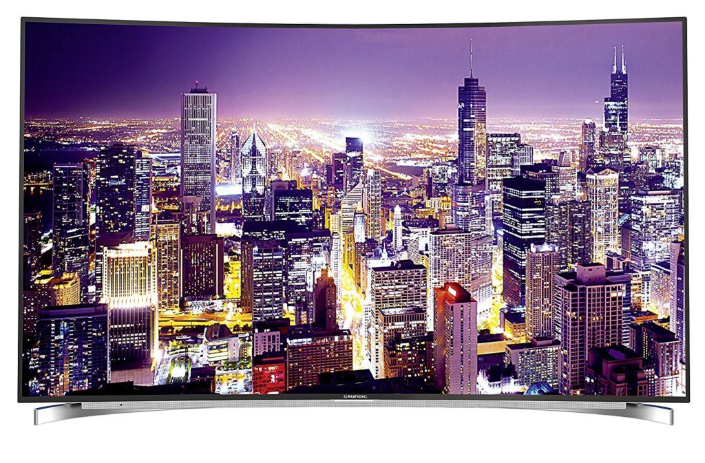 Grundig Fine Arts FLX 9591 SP 139 Cm 55 Zoll Curved Fernseher Ultra HD Triple Tuner 3D Smart TV Energieklasse B