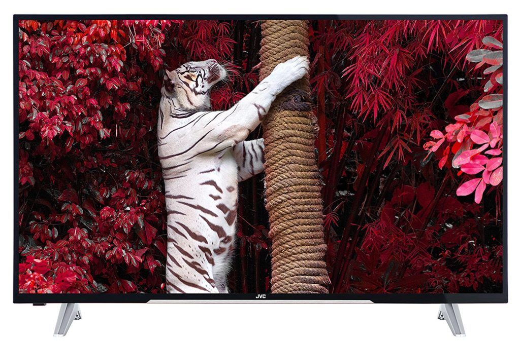 JVC F53 Serie FHD LT 49VF53A 124 Cm 49 Zoll Fernseher Full HD Triple Tuner Smart TV LED Energieklasse A