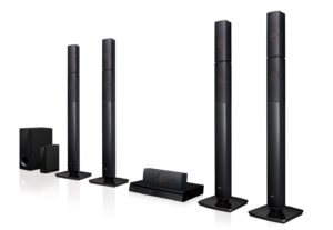 LG LHB655NW Heimkinosystem mit kabellosem Rear-Lautsprecher