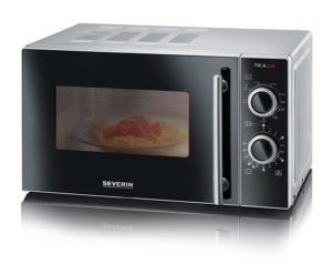 Severin MW 7875 Mikrowelle (700 Watt, 20 Liter, Garraum) silber