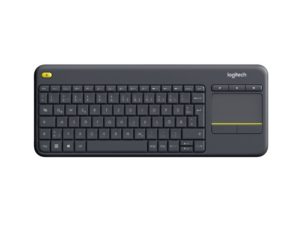 Logitech K400 Plus Touch Wireless Tastatur schwarz (QWERTZ, deutsches Tastaturlayout) im test