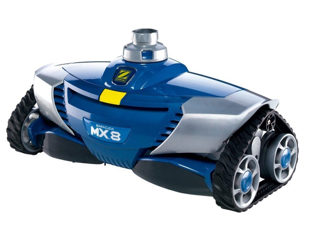 Poolroboter MX8 von Zodiac in der Frontansicht