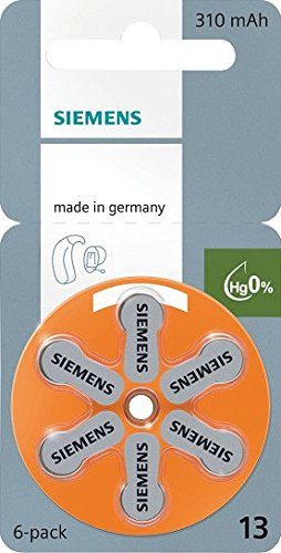 Siemens Zink Luft H%C3%B6rger%C3%A4t Batterien